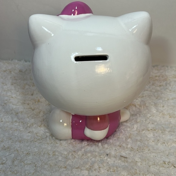Sanrio Hello Kitty Ceramic Coin Bank Kidcore Retro Y2K 90’s Seated - Picture 11 of 13
